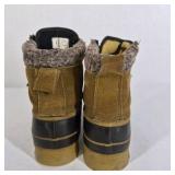 Size 8 Itasca of Duluth Leather and Rubber Winter Boots