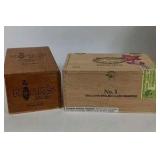 Lot of Empty Cigar Boxes Don Tomas Macanudo CAO and Beck
