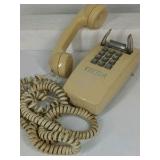 2 Beige Push Button Telephones