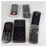 Lot of Broken and Untested Cell Phones