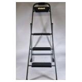 Folding 3-Step Ladder with Tool Tray