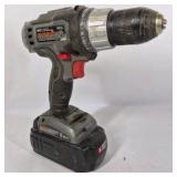 Porter-Cable 18V NiCd Cordless Drill, Circular Saw, Charger, Battery, and Tool Bag Lot