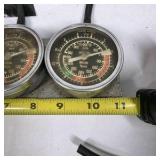 Automotive Carburetor with Phantom Tachometer and Vacuum Gauge Set