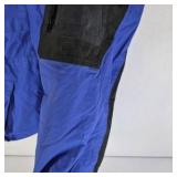River’s End Blue and Black Hooded Jacket Size S