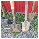 Lot of Assorted Shovels and Spades