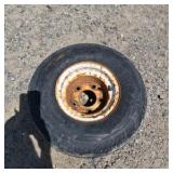 Lot of 3 Trailer Tires and Wheels