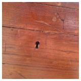 Wood Storage Chest Trunk with Hinged Lid