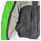 Riders Choice Green Black Gray Winter Jacket Size Large