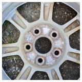 2 Tires on Aluminum Wheels Douglas and Multi-Mile