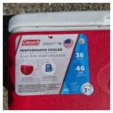Lot of 2 Coleman and Igloo Coolers