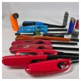 Lot of BIC Multi-Purpose Utility Lighters and Novelty Lighters