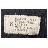 Size 8 Itasca of Duluth Leather and Rubber Winter Boots