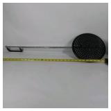Blue Metal Snow Shovel and Ice Fishing Skimmer
