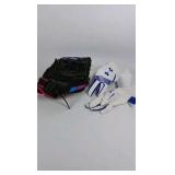 Lot of Louisville Quest Softball Bat, Gloves, Helmets, and Gear Bag