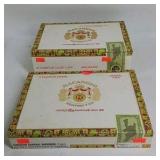 Lot of Empty Cigar Boxes Don Tomas Macanudo CAO and Beck