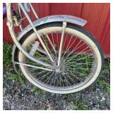 Purple Porta Cruiser Bicycle with Banana Seat