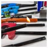 Lot of BIC Multi-Purpose Utility Lighters and Novelty Lighters