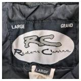 Riders Choice Green Black Gray Winter Jacket Size Large