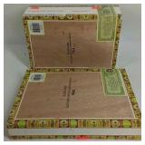 Lot of Empty Cigar Boxes Don Tomas Macanudo CAO and Beck
