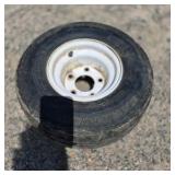 Lot of 3 Trailer Tires and Wheels