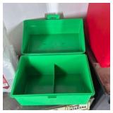 Lot of Assorted Tool Boxes, Hardware Organizer, and Storage Cases