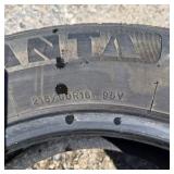 2 Tires on Aluminum Wheels Douglas and Multi-Mile