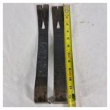 Lot of 2 Flat Pry Bars