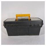 Lot of 2 Rimax Plastic Tool Boxes with Assorted Tools and Hardware