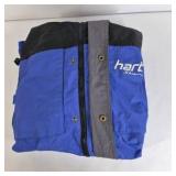 River’s End Blue and Black Hooded Jacket Size S