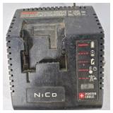 Porter-Cable 18V NiCd Cordless Drill, Circular Saw, Charger, Battery, and Tool Bag Lot