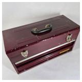 Lot of 2 Metal Tool Boxes with Assorted Hand Tools