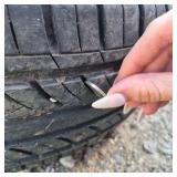 2 Tires on Aluminum Wheels Douglas and Multi-Mile