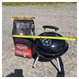 Portable Charcoal Kettle Grill with Kingsford Match Light Charcoal