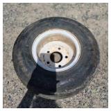 Lot of 3 Trailer Tires and Wheels