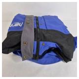 River’s End Blue and Black Hooded Jacket Size S