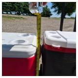 Lot of 2 Coleman and Igloo Coolers