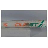 Lot of Louisville Quest Softball Bat, Gloves, Helmets, and Gear Bag