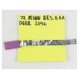 Vintage Metal Deer Hunting Tags (Lot of 5)