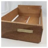 Vintage Ballantine California Fruits Wooden Crate