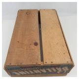 Vintage Ballantine California Fruits Wooden Crate