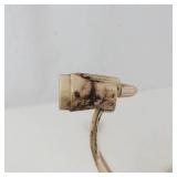 Ceramic Butterfly Wall Sconce With Corded Socket