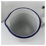 Vintage Enamelware Pieces Set of 3