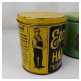 Vintage Tins & Enamel Ladle Mixed Lot