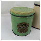 Vintage Tins & Enamel Ladle Mixed Lot