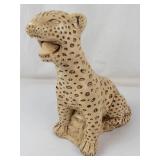 Vintage Mcm Chalkware Leopard Figurine