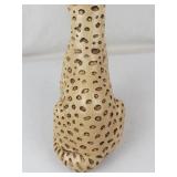 Vintage Mcm Chalkware Leopard Figurine