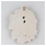 Vintage Mid-Century Chalkware Fruit Wall Plaque