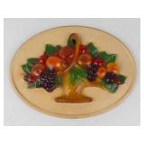 Fruit Basket Wall Plaque