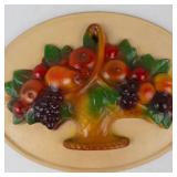 Fruit Basket Wall Plaque