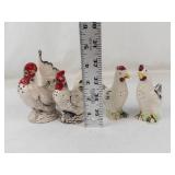 Blue Ridge Chicken Shakers and Rooster and Hen Shakers